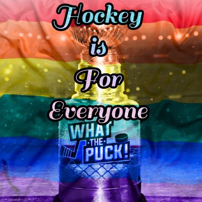 WhatthePuckPod1's tweet photo. June is Pride month and here at What The Puck Podcast want to say that 
#hockeyisforeveryone and that there is no room for judgment or anything as such in this sport or any sport. 

#hockeyisfamily #pridemonth2022 #celebrateyourself   #NewProfilePic https://t.co/fPzvLm02hM
