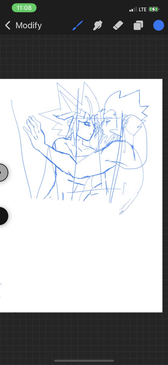 destinscelle's tweet photo. || wip fateshipping art I’m working on https://t.co/pEf4m9vNq2