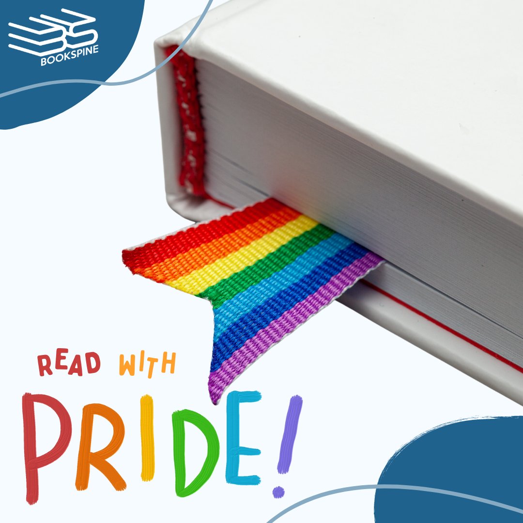 BookSpinePH's tweet photo. Kasama niyo kami ngayong Pride Month, mga ka-booklover!🏳️‍🌈

This is a reminder that no matter what’s on your shelf, read them with pride! 

Ipagmalaki ang bawat kulay ng bahaghari and let’s celebrate this month full of love!💙

#booktwt
#PrideMonth
#PrideMonth2022 https://t.co/nKj4f9E1Ak