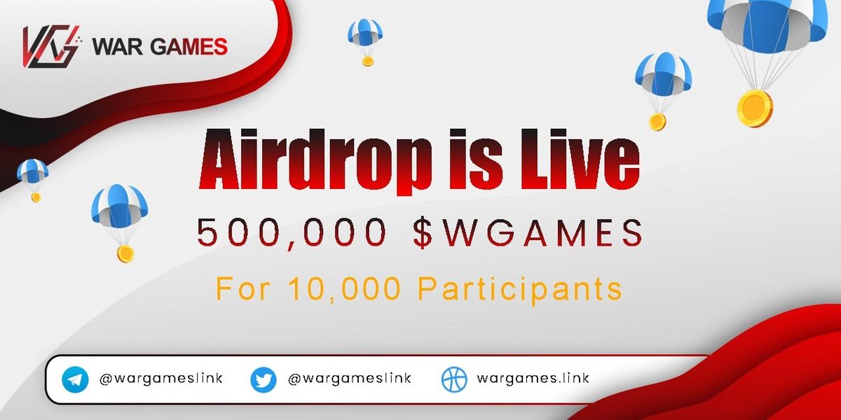 wargameslink's tweet photo. Airdrop is Live โผ๏ธ
๐ Follow @wargameslink
๐ Retweer Pinned Post
๐ Join Telegram https://t.co/WdfIS1gURA
๐ Fill form https://t.co/IxnqL9F8UH
#airdrop #wgames #Giveaways #Airdrops #Polygon #matic https://t.co/IpFfdttEmv