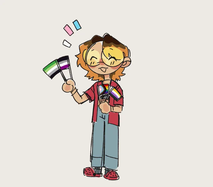 happy gay-eve from your favorite aroace unlabeled nonbinary guy 