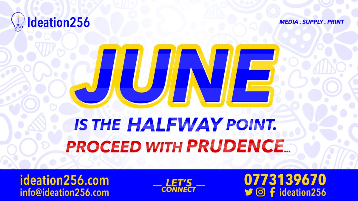 Ideation256's tweet photo. Ideation256 wishes you a pleasant month of June. https://t.co/j948iLeMry