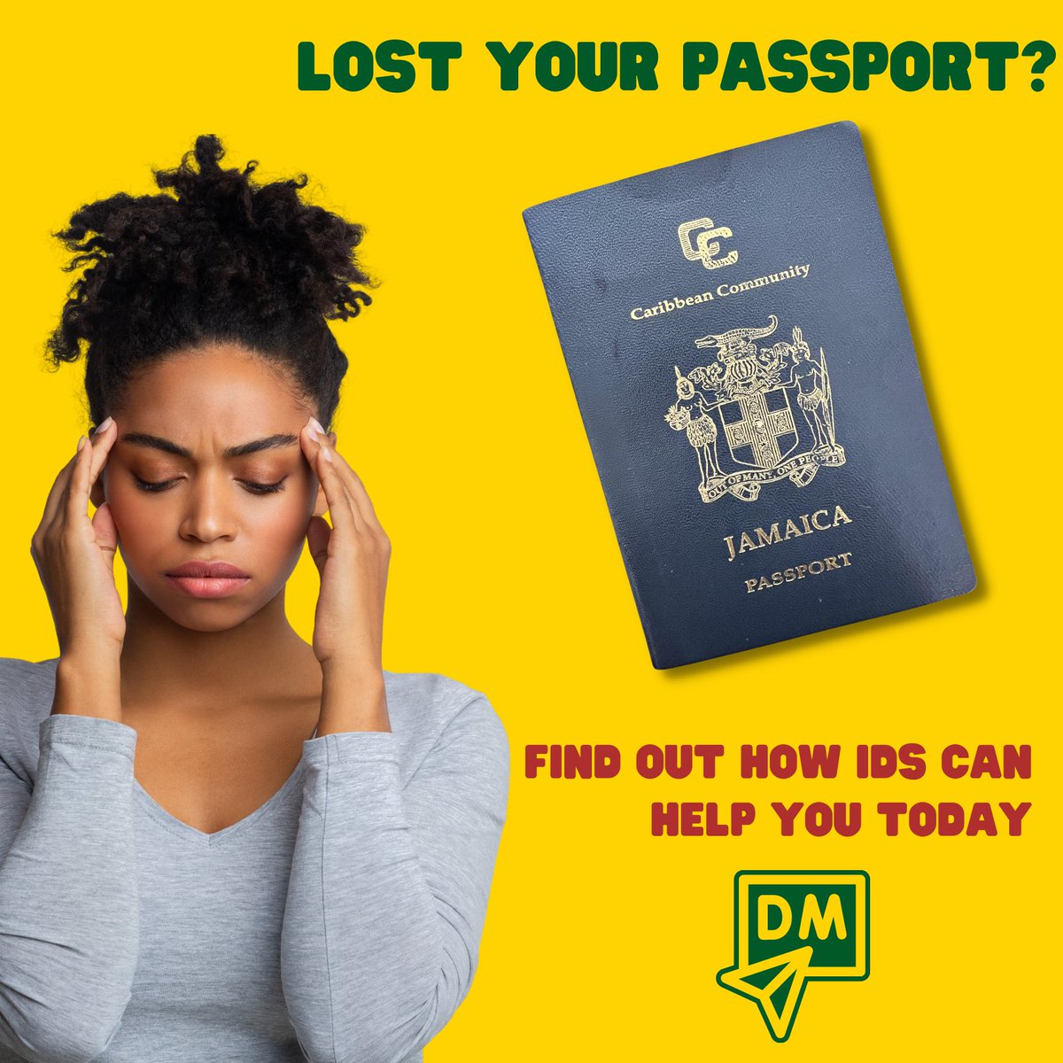 IDSCares's tweet photo. Live abroad? Lost your passport? Need to renew your passport? no worries IDS can help you. Get in touch with us today. #integrateddiaporaservices #ids #passportservice #jamaicapica #pica #passportrenewal #jamaicapassportservice #idscares https://t.co/GbNwTBS5Mt