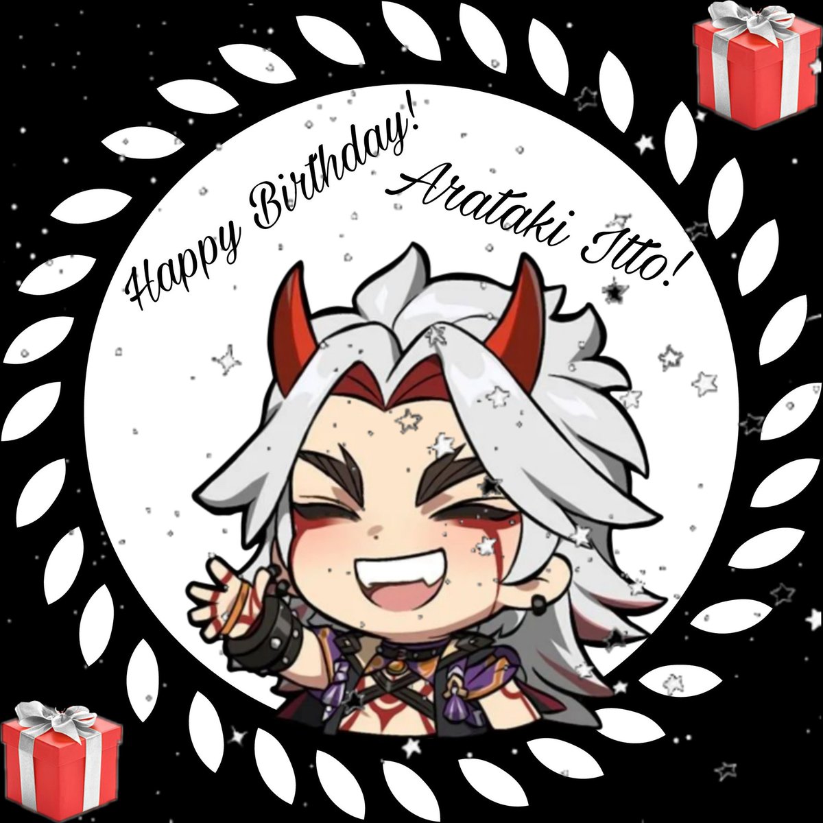 It's finally June 1st here, so take my birthday fic for everyone's favorite oni~ 👹
Ayato and Zhongli give Itto a birthday gift unlike anything he's ever had before ❤
#Genshinlmpact #AyaItto #ZhongItto #ZhongIttoAya #AyaIttoWeek2022 
➩archiveofourown.org/works/39356100