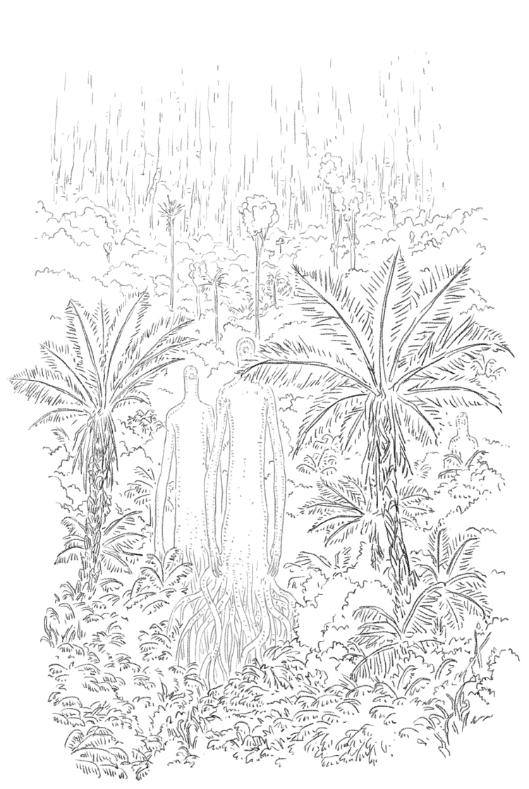 zedecksiew's tweet photo. The May update for Reach Of The Roach God is up for backers. A chapter about cave-dwelling folk: hand paintings, spider silk, worm wizards.

Quite pleased with a lot of my text, here. Eg- sinkhole forest spirits are:

"As bright as creation’s biggest firefly butts."

#ROTRG #ATTI https://t.co/vb6XQWaA92