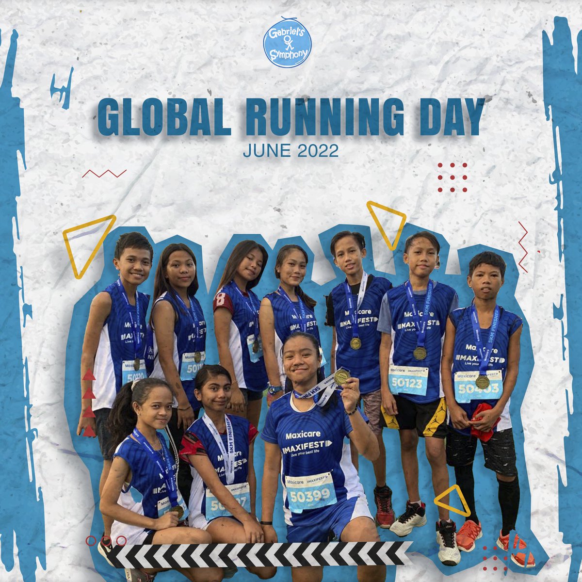 Running is a good form of exercise.  Kids are encouraged to participate in activities that involve running to stay healthy.

The Daang Hari Barefoot Running Kids 

Sen. Pia Cayetano 'discovered' this group of young aspiring runners while bike-training along Daang Hari road Cavite