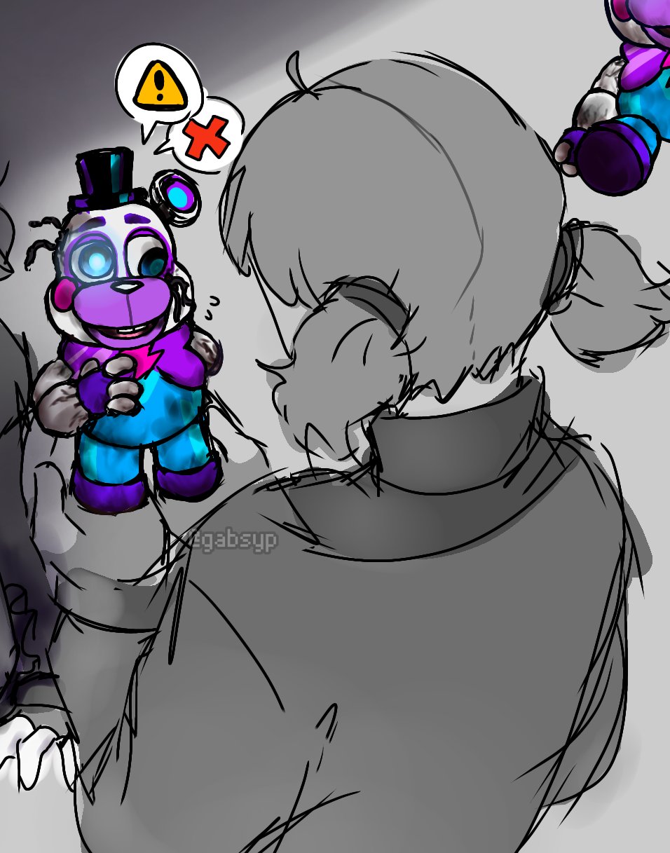 MLSpence on X: anyways heres a #FNAF fun fact for you guys! The Glamrocks  are shorter than the FNAF 1 animatronics!  / X