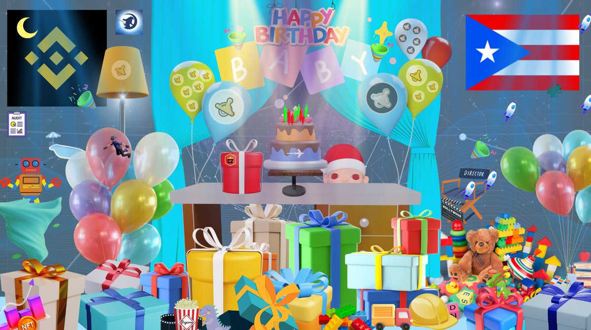 MCVMPR's tweet image. Happy birthday @babyswap_bsc we wish you the best and biggest accomplishments ahead. Grow healthy 🙏👶🇵🇷🎁