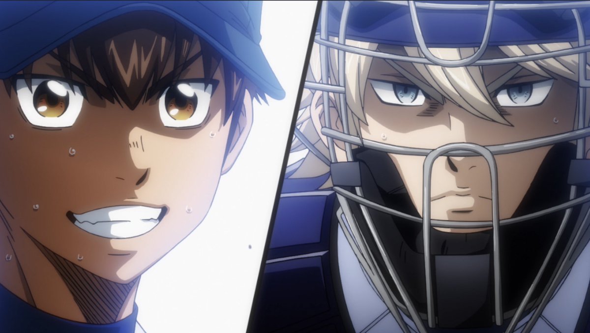 RomaniaBlack's tweet photo. I love #Misawa a LOT, but #MuraMura is a battery all its own, I tell you...

#AceoftheDiamond ACT II #DnA #AoDプラス https://t.co/5UhqOCv3c4