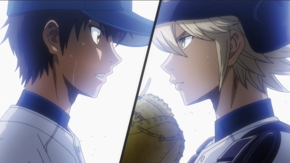 RomaniaBlack's tweet photo. I love #Misawa a LOT, but #MuraMura is a battery all its own, I tell you...

#AceoftheDiamond ACT II #DnA #AoDプラス https://t.co/5UhqOCv3c4
