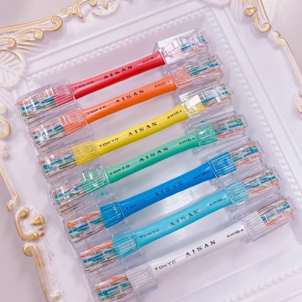 Lanケーブルキーホルダーのtwitterイラスト検索結果