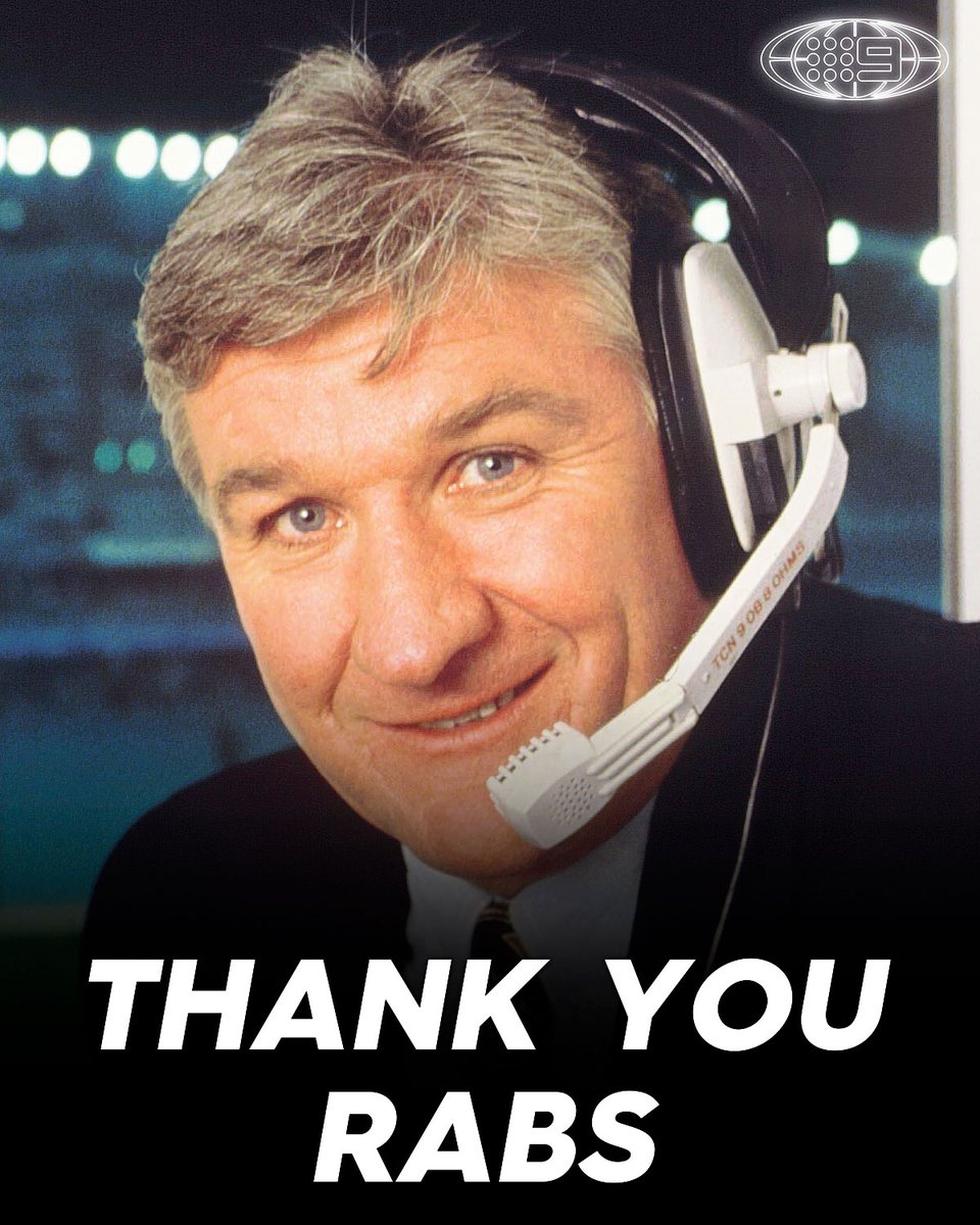 NRLonNine's tweet photo. After a decorated commentary career spanning 55 years, legendary Wide World of Sports caller Ray Warren has announced he has stepped away from calling live sport. 🎙 #9WWOS #NRL https://t.co/UUy00NkQlw