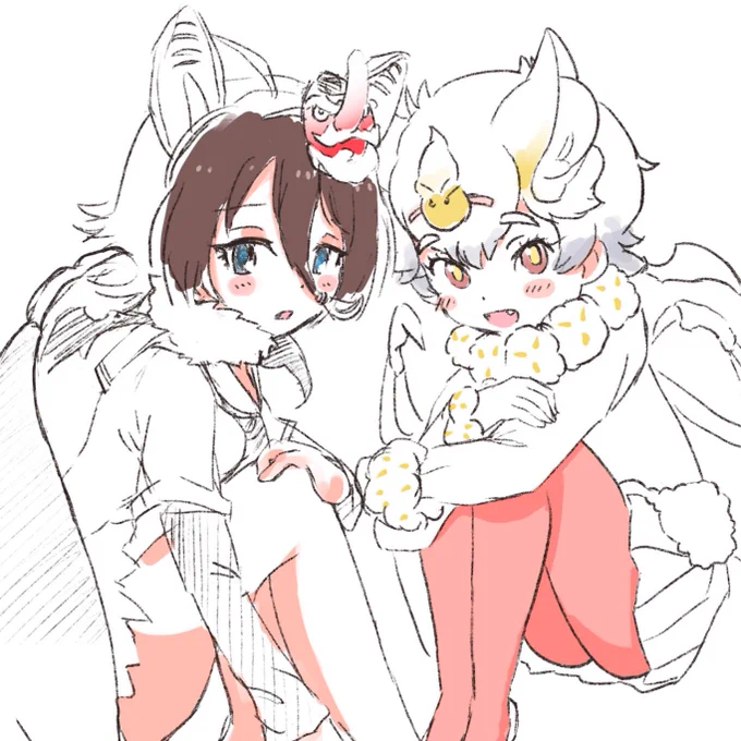 雨宿り中 #けもフレ3 