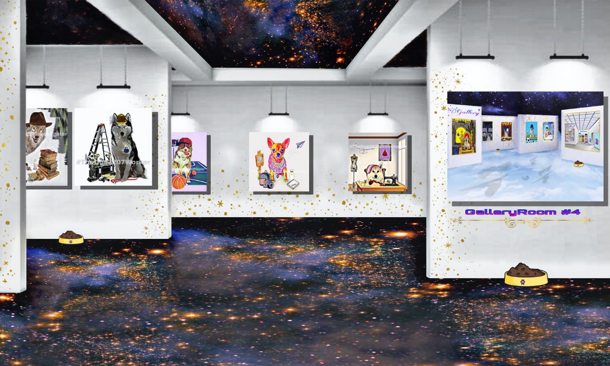 Welcome to Gallery room5💫 🌐🌐🌐🌐 
26/50🐾

New giveaway is on profile🥳

Represents the whole idea of ​​creation DogsWithPurpose, comes to first collection in 9 examples with 9🏆
 
#NFTs #nftartgallery #NFTCommunity #NFTGiveaways #opensea #Ethereum 

opensea.io/collection/dog…