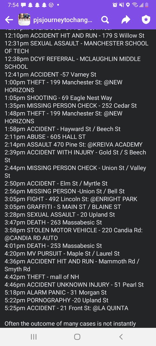 Pjsjourney82's tweet photo. 2 people reached out about #TaylorJadeHolt i suggested they call Manchester police same streets of possible sightings making videos sharing missing posters works #keepdoingwhatwearedoing thank you all for sharing my videos and others videos and those that share missing posters 💪 https://t.co/DXtJ2nFUax