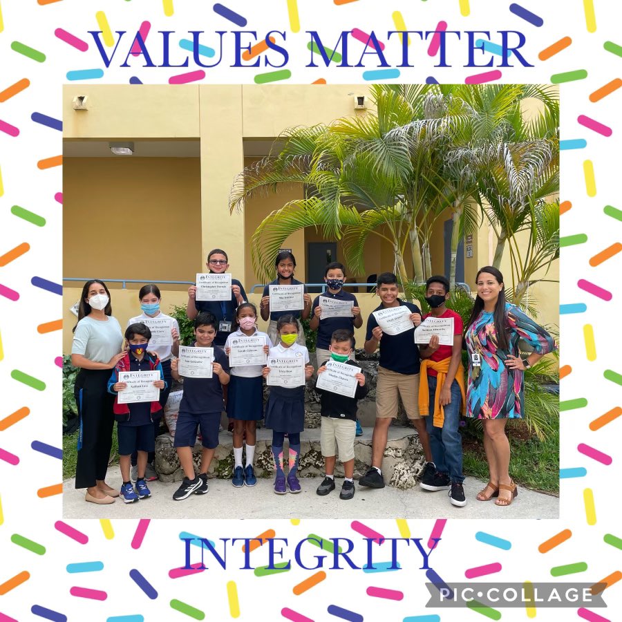 SilverBluffElem's tweet photo. Our shining stars know all about integrity! Congratulations, you make us proud🎉 @StdtSvcsMDCPS #valuesmattermiami https://t.co/CWkCd6cbnd