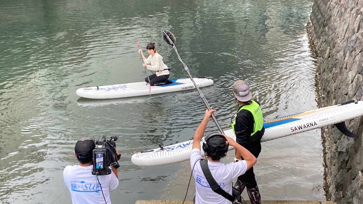 tabi_SUP's tweet photo. 今日から6月が始まりました‼️旅SUPでは素晴らしい季節の変化も楽しめますよ〜⭐️

そして今月の放送は長崎県編です🛶
ゲストは律子さんと仲良しの #加藤紀子 さん💓

初回の放送は6月3日(金)18時30分から111chです！ https://t.co/JqeFCPqU5Z