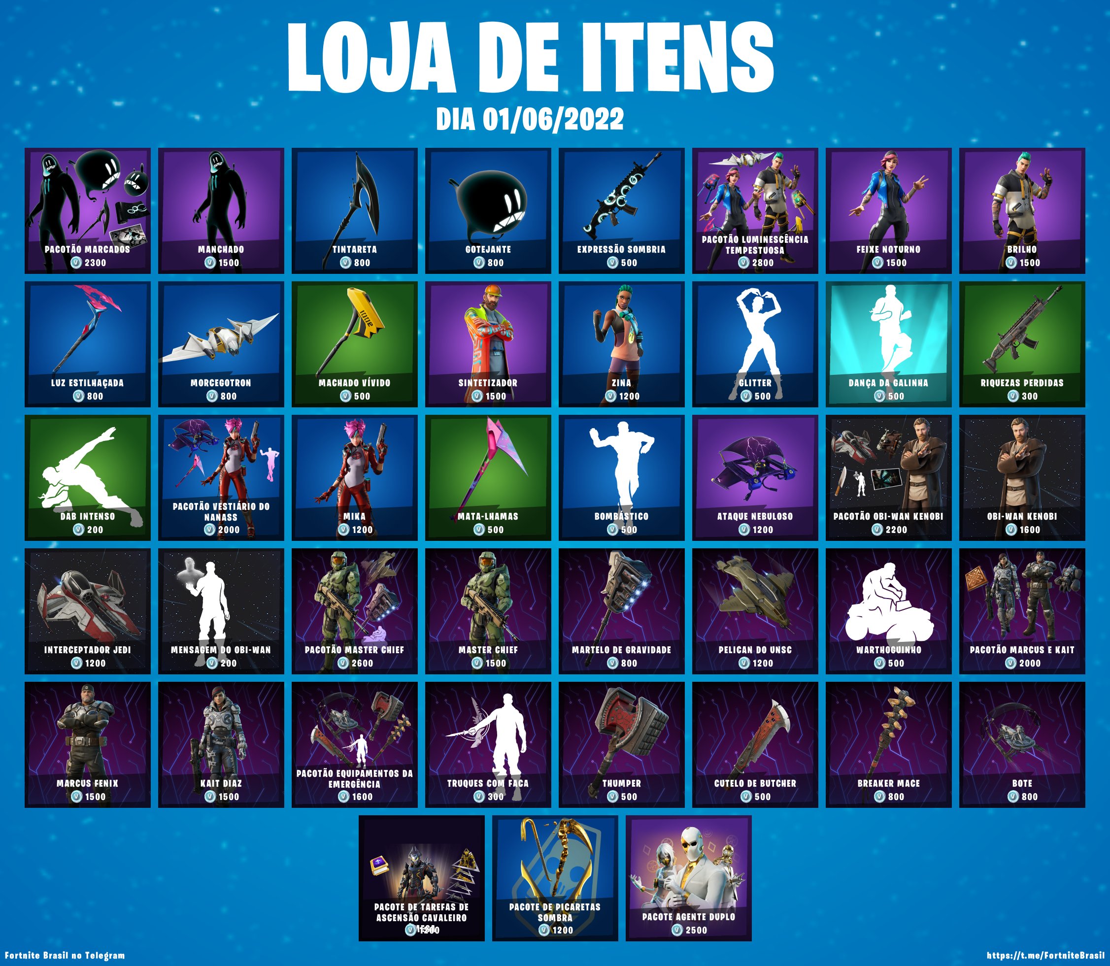 iannzits on X: 🛒 #Fortnite Loja de Itens