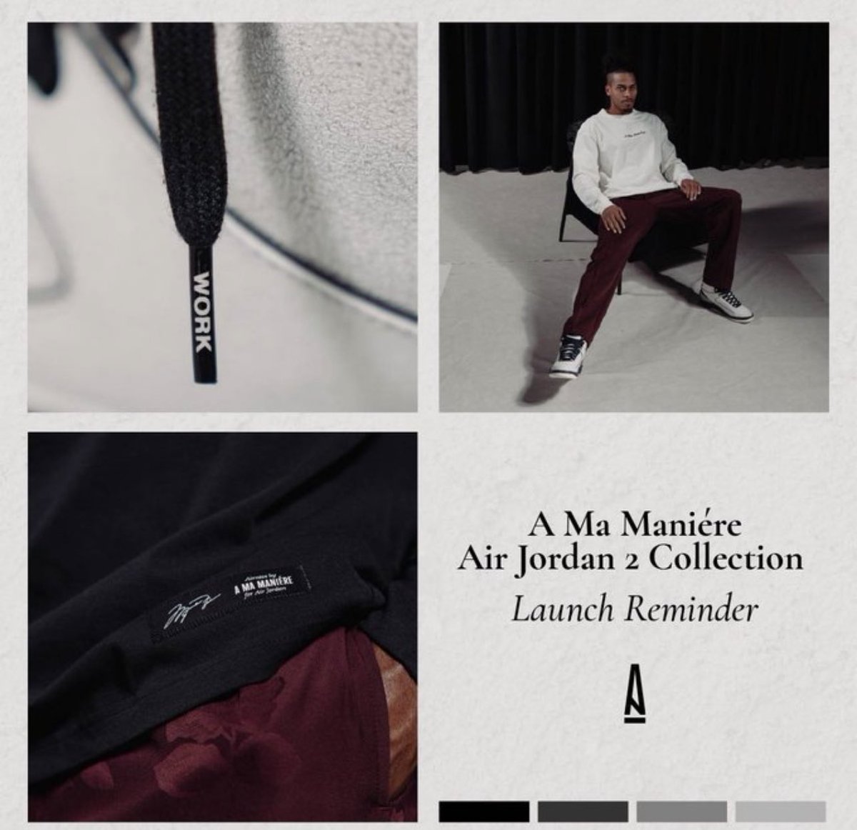 SnkrsStock's tweet photo. Also dropping tomorrow 

A Ma Maniére x Air Jordan 2 Collection at 11am ET

https://t.co/pWQel5Nr8s https://t.co/lgQZjLfezj