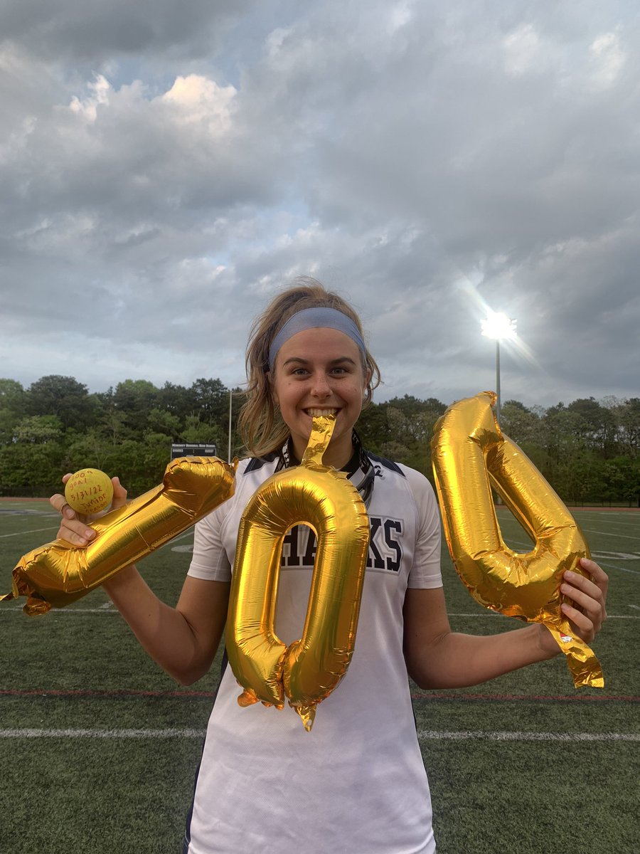 AthleticSharks's tweet photo. Congrats on the win Girls Lacrosse and to Junior Lucy Mawn for reaching her 100th goal and a few extra for this season so far! So proud of you Lucy and can’t wait to see what you continue to do in the future ❤️🥍🦈@MonomoySharks @MonomoySchools @PrincipalJPo https://t.co/kXFJRZYiIb