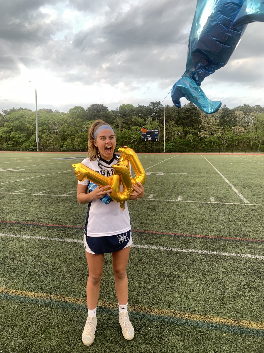 AthleticSharks's tweet photo. Congrats on the win Girls Lacrosse and to Junior Lucy Mawn for reaching her 100th goal and a few extra for this season so far! So proud of you Lucy and can’t wait to see what you continue to do in the future ❤️🥍🦈@MonomoySharks @MonomoySchools @PrincipalJPo https://t.co/kXFJRZYiIb