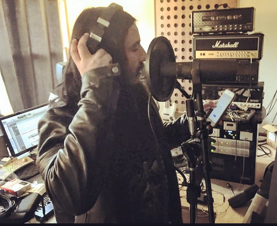 artofshock's tweet photo. ☠️Throwing down some brutal vox for AOS 2! Let’s fucking go! 

#artofshock #centurymedia #thrashmetal #metalhead #metalscreams #metalmusic https://t.co/YSGiLB7DVa