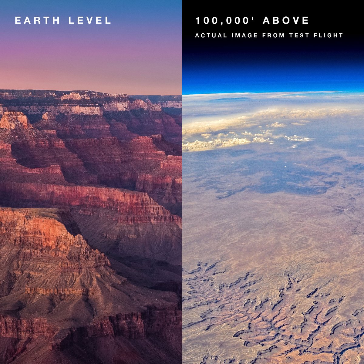 WorldViewSpace's tweet image. Get a new appreciation for Earth from your highest vantage point ever. Board the World View Explorer to see the grandest places get smaller and smaller as we climb to great new heights together.
