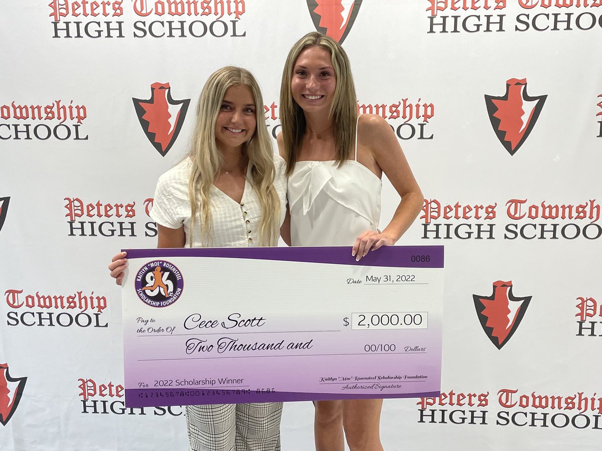 MoeRosensteel's tweet photo. Congratulations to our 2022 Kaitlyn “Moe”Scholarship Award Winner @CeCeScott5 from Peters Twp. #moe86 @DuqWSoccer @PTHSSoccer @maddygenicola https://t.co/CZEXzWn1PR