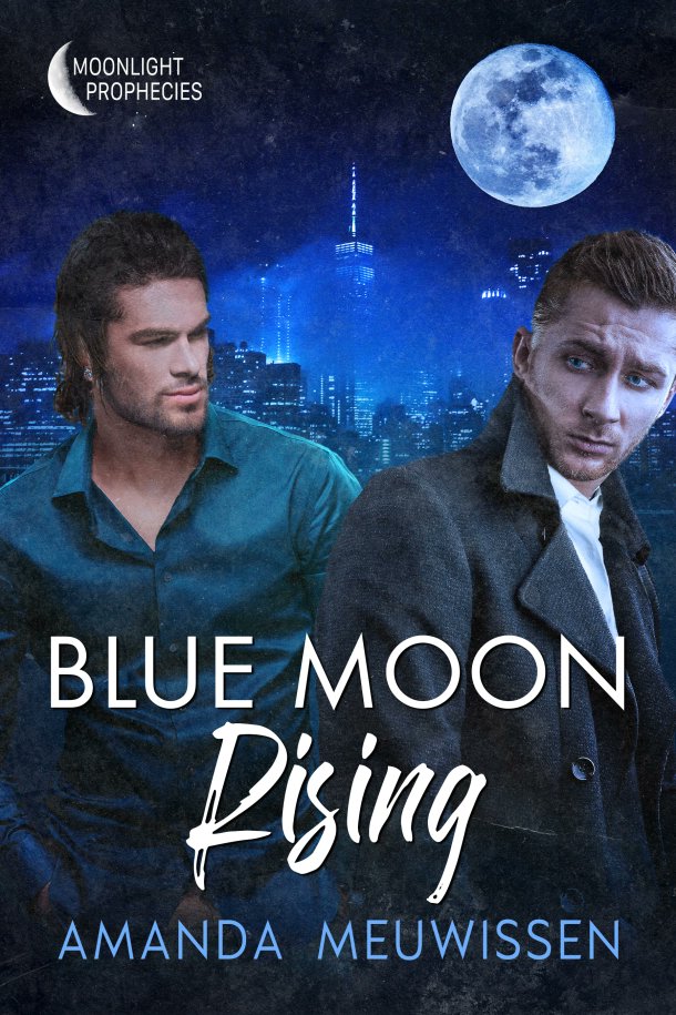 Author <a href="/MissSuperCube/">Amanda Meuwissen</a> &amp; <a href="/gaybookpromo/">Gay Book Promotions</a> share new release info on Blue Moon Rising (Moonlight Prophecies #2)! Find out more about the #paranormalromance &amp; enter in the Moonlight Prophecies series #Giveaway! bit.ly/3x6PrSM #LGBT