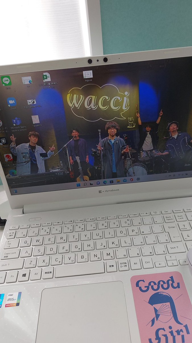aicchiwawa's tweet photo. 今さらなんだけど、パソコンのデスクトップをwacciにしたら、開ける度テンション上がる😍
6月もがんばろ！ https://t.co/UUmECYFdqY
