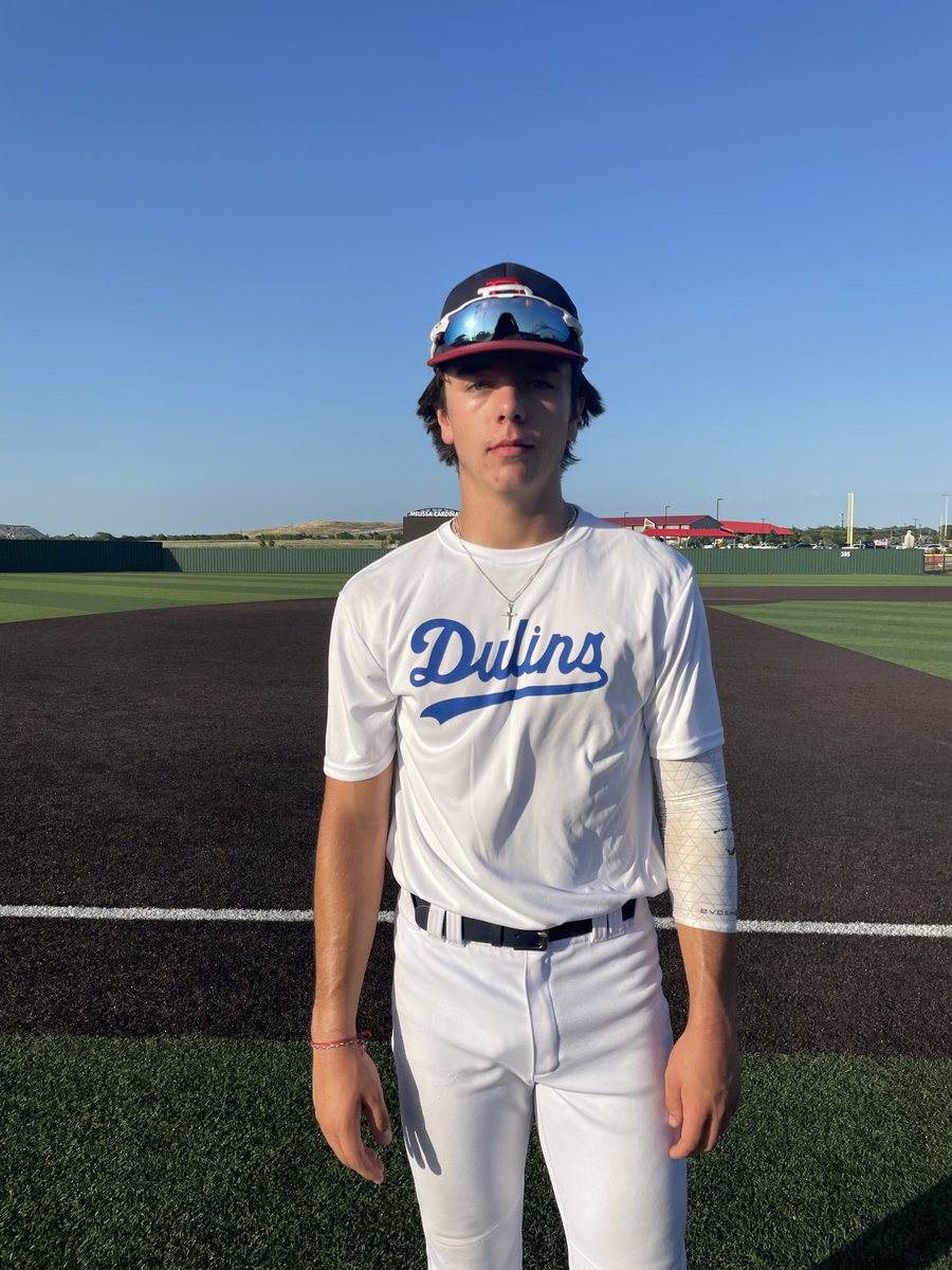 F: <a href="/DulinsTX/">Dulins Dodgers (TX)</a> 10, Pro Source White 1
PoG: <a href="/JakeSimpson_04/">Jake Simpson</a> 2-3, HR, 3 RBI, R
Notable: <a href="/TobinOler/">Tobin Oler</a> 2 IP, 4K, 2H, 0R, 2 BB
Notable: <a href="/KEVIN20DURAN/">Kevin Duran 20</a> 3-4, 3B, R

#FiveToolCollegeNTX