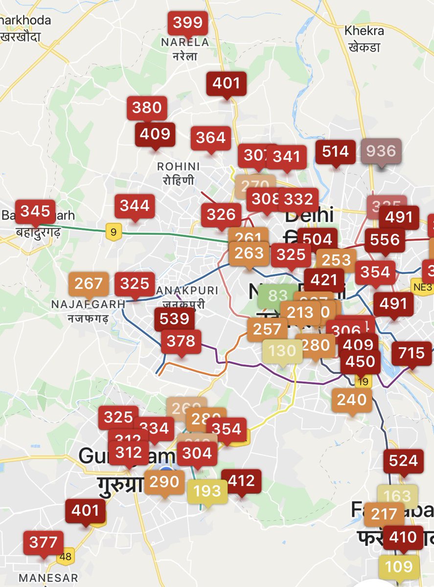 manashuman's tweet photo. Unbelievably high air pollution numbers for June.

Until we make a noise… 

@GurgaonMoms @CPCB_OFFICIAL @cleanAirBharat @moefcc @NITIAayog @PMOIndia #AirPollution https://t.co/9HOL6u55bV