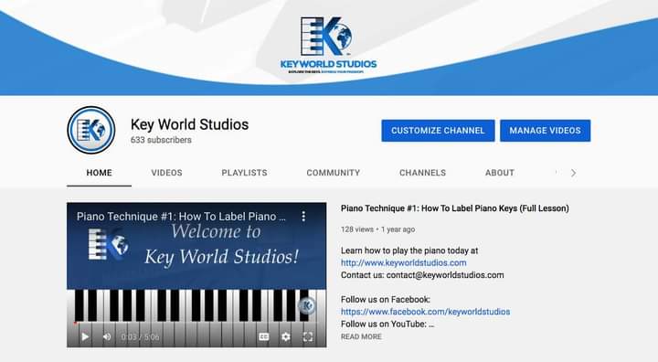 keyworldstudios's tweet photo. So proud to have 633 subscribers on YouTube!!! Matthew 6:33 "Seek ye first the Kingdom of God, and His righteousness; and all these things shall be added unto you." https://t.co/CjfviwhGsJ