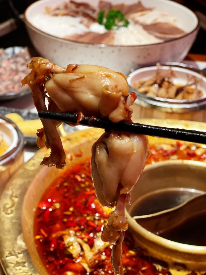Spicy bullfrog.