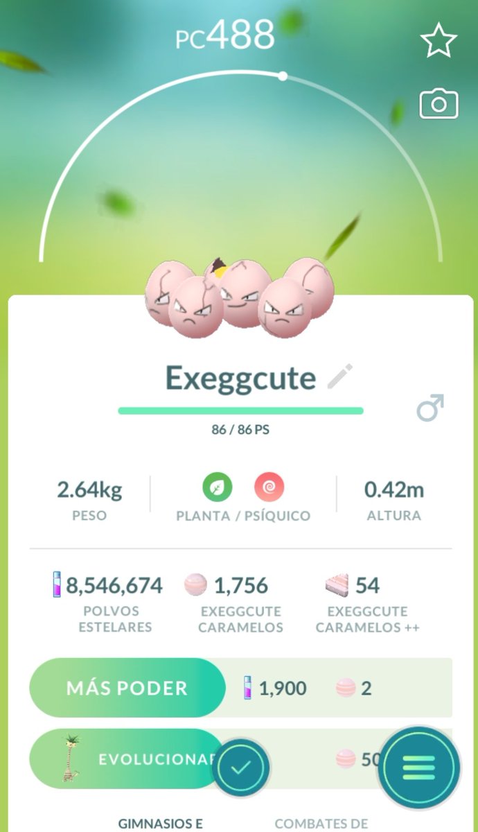 Matt_XYZ's tweet photo. This #SeasonOfAlola allowed us to turn broken eggs into tall palm trees xD #Exeggcute #ExeggutorAlola #AlolanExeggutor #PokemonGO #pokemon #alola https://t.co/OCfNTV41IO