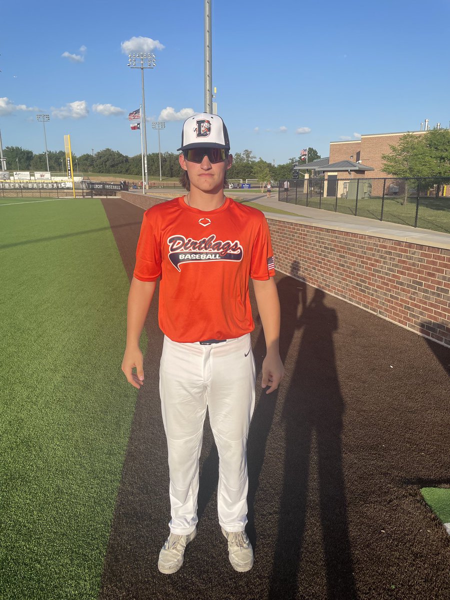 F. <a href="/Bags_Collegiate/">NTXBC Dirtbags Collegiate</a> 13, Dallas Tigers Cienega 7 
PoG: <a href="/Garret_Martin_4/">Garrett martin</a> 2-3, 2B, 4 RBI, R
Notable: <a href="/jw3ave/">jake weaver</a> 2-3, 2B, HR, 4 RBI, 2R

#FiveToolCollegeNTX