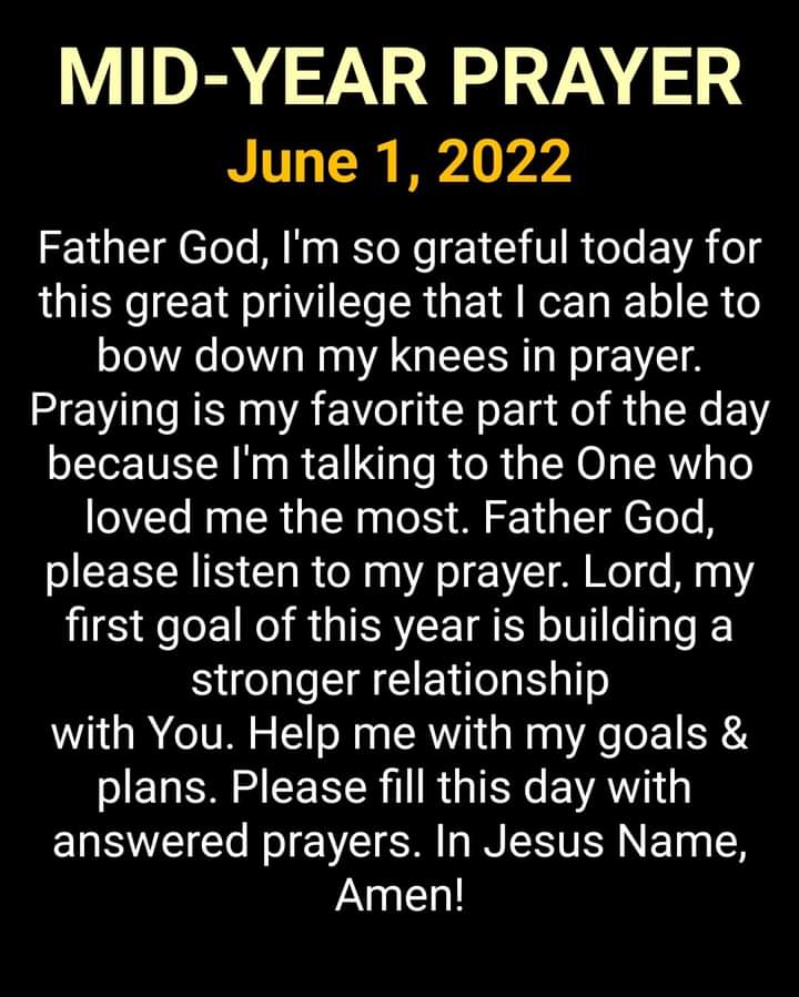 Samantha0797's tweet photo. HELLO JUNE!🥰
Starting this Month with this Prayer.🙏🙏🙏
Happy Hump Day Beautiful and Sweet Tweeps!😊😘
#JuneIs❤
Ctto. https://t.co/Jmh4kqw4hf