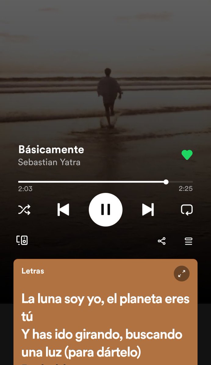 PepiSYatra's tweet image. AMO ESTA CANCIÓN!!! 🙏💖🌙🪐
#Basicamente @SebastianYatra 
open.spotify.com/track/4GLeDH8A…