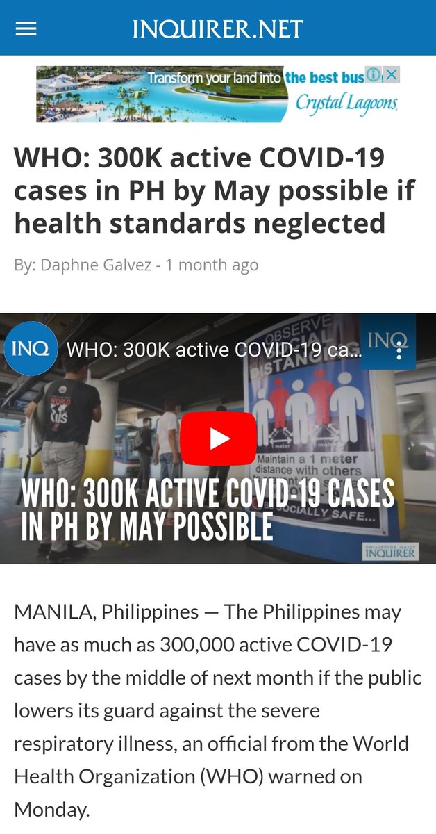 EdselSalvana's tweet photo. WHO predicted 300k active cases in May. The actual number yesterday? 2,415. Despite national elections and repeated rallies of up to a million people. The secret? Continuing high compliance with mask mandates, early boosting and heterologous vaccination. #maskswork #VaccinesWork https://t.co/YPMkmgAv3o