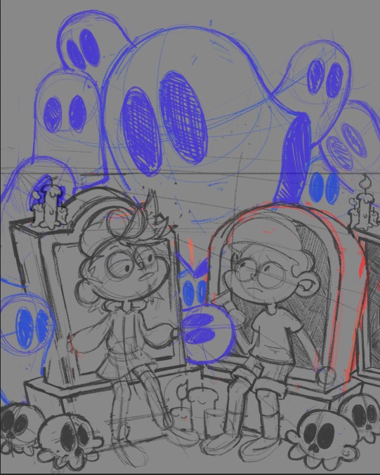 GastandoL's tweet photo. Será que eu coloquei muitos fantasmas?
#rascunho #ilustracion #ilustraçãodigital https://t.co/8OZvJYjbJN