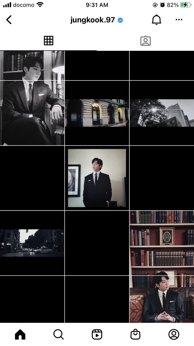together_BAAAMM's tweet photo. User Jungkook is back ansd is giving us a well curated and aesthetic feed. Gosh! 😍💜 Can’t wait to see how he’ll put his artistry in his feed. #BTSJUNGKOOK #BTSAtWhiteHouse @BTS_twt https://t.co/Af7Zc1F2bk