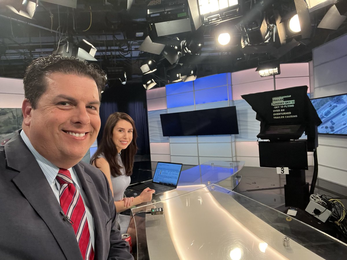 Wrapping up my stint on the <a href="/10News/">ABC 10News San Diego</a> anchor desk with <a href="/10NewsPena/">Lindsey Pena</a>