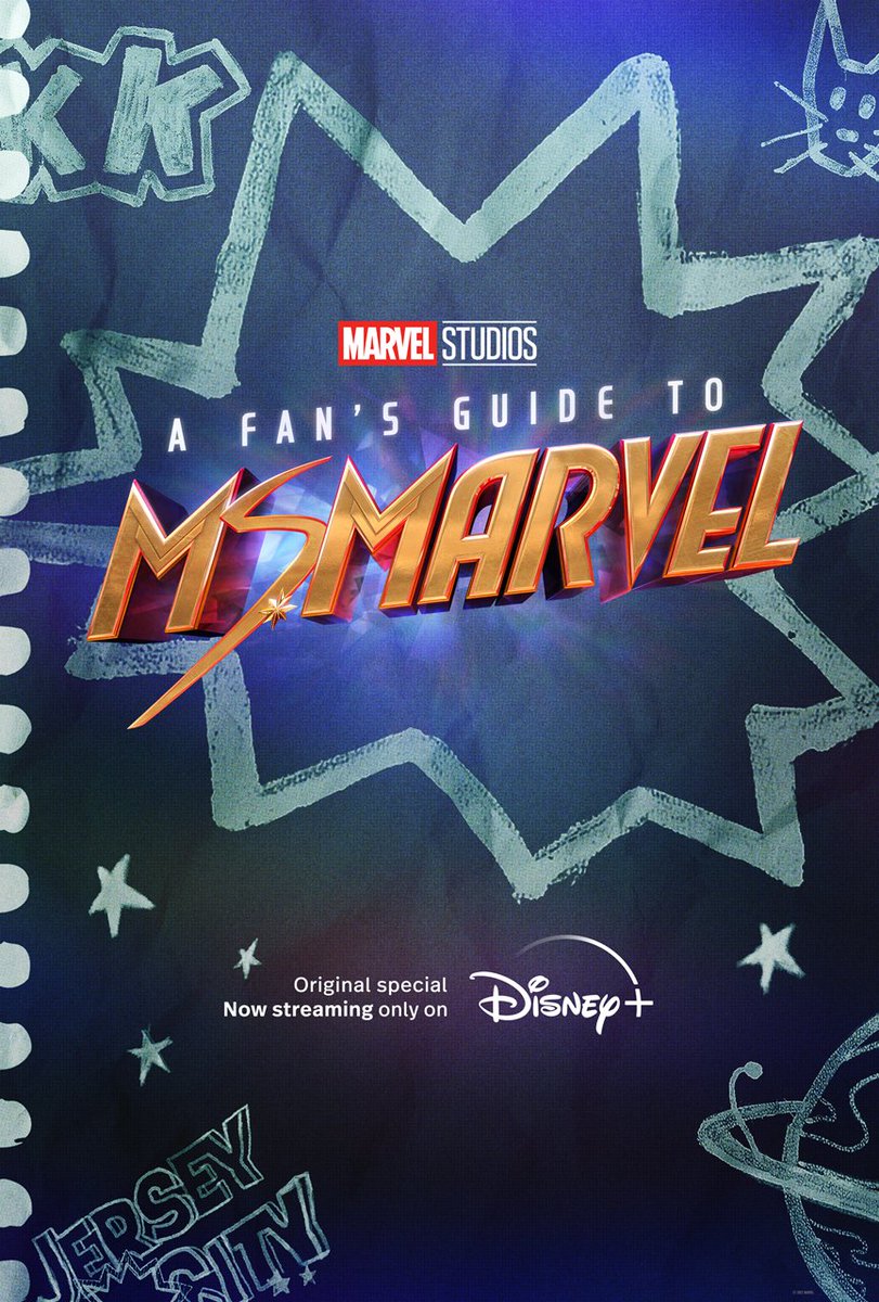 MarvelStudios's tweet photo. Prepare for Kamala Khan’s arrival with “A Fan’s Guide to Ms. Marvel”, an Original special, now streaming on @DisneyPlus. #MsMarvel https://t.co/m5qKhWjj6d