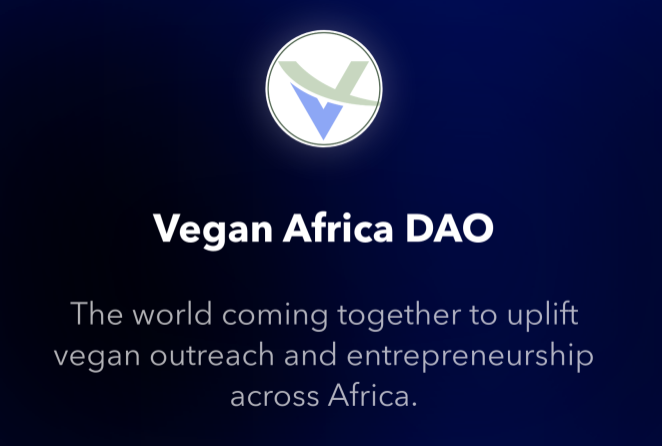 VeganAfricaDAO's tweet photo. Are you interested in contributing to the Vegan Africa DAO social media team? 📲 

Check out opportunities through our Dework decentralized organizing: https://t.co/4QDwiUgLam 

#vegancrypto #veganNFT #veganAfrica #VAF $Vegan $VAF #plantbased #veefriends #web3 #startup #dao https://t.co/dKBe5MSu73