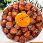 結局こういうのが一番・・!ガツンと美味しい『悪魔のガーリックバターソーセージ丼』
