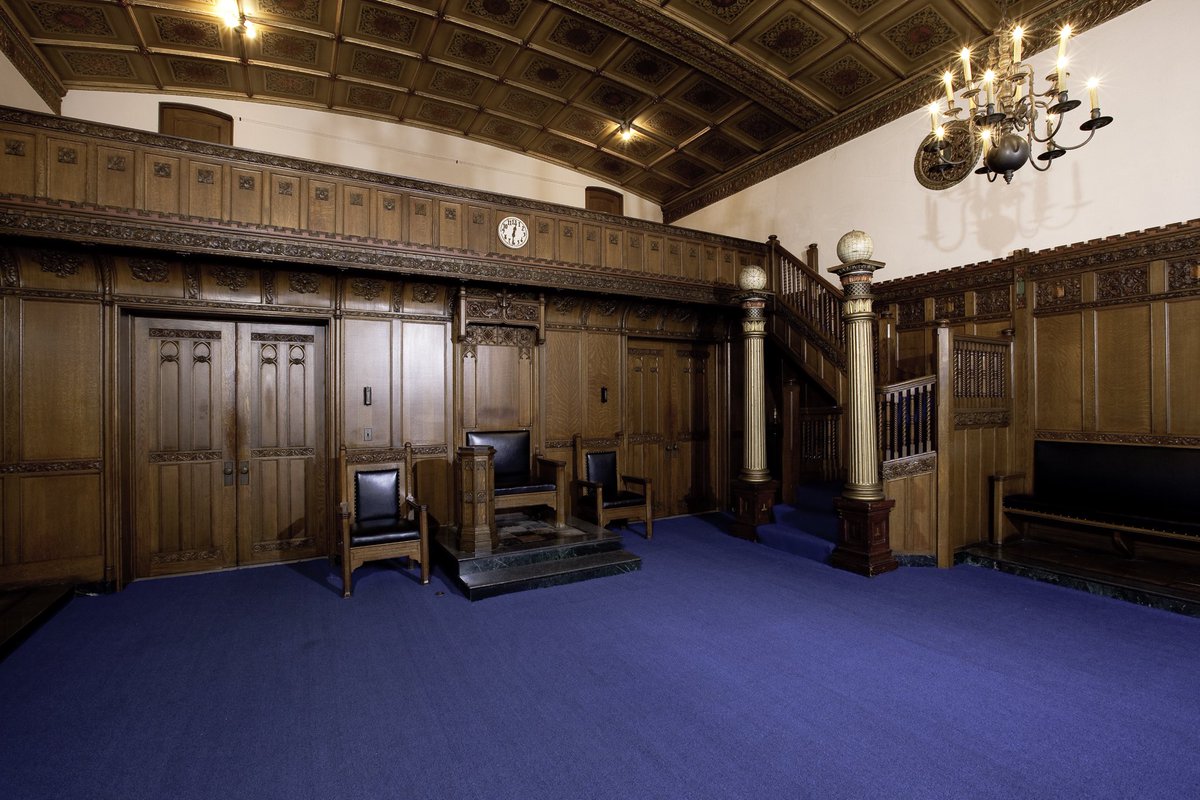 TheSquareMag's tweet photo. The Square Magazine #masonic update RT: @masonicdet… #freemason #freemasonry #masons... All of the woodwork in the Tudor Room was carved in place, after the wood was installed! Check out the intricacies for yourself on one of our guided tours! #TourT… https://t.co/Prooq85kRH
