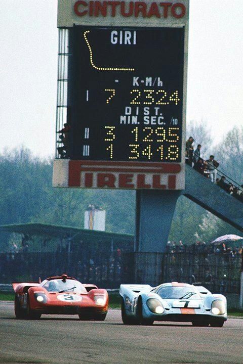 HiddenHillsMC's tweet photo. Porsche 917K &amp; Ferrari 512S Spider

Monza, 1970 https://t.co/5V8cydHjGt