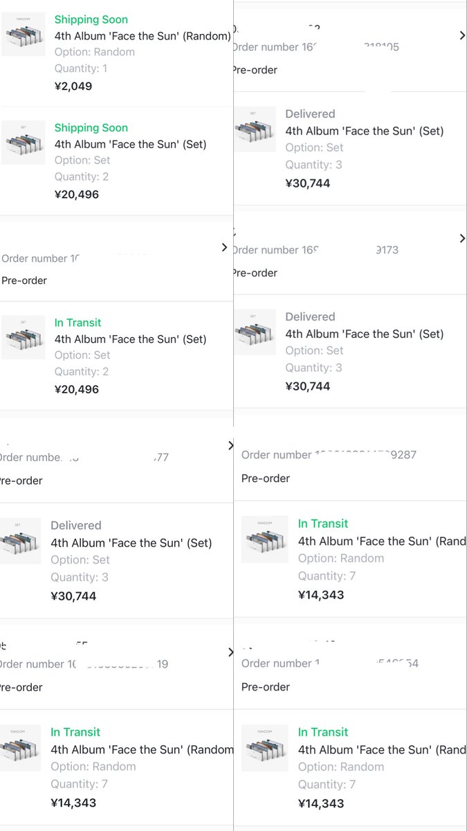 shopsachawon's tweet photo. #Sacha_updates

RE: FTS ALBUMS
> Weverse 
has already starting to ship the albums
> Ktown4u/Yes24 
Still to be shipped
> Discounted album
Albums are not yet shipped to my friend’s house. We have to wait for her to receive the album first before it’ll get shipped to my kr address. https://t.co/4m0MCoheHn