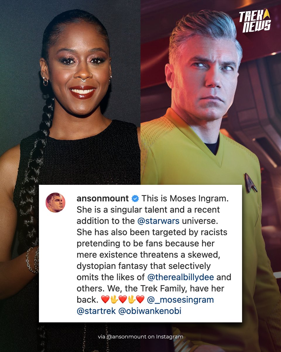 treknews's tweet photo. #StarTrek x #StarWars 

🤜💥🤛 https://t.co/2vrnnJSTVB