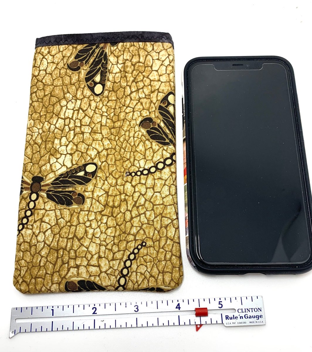 EBitterman's tweet image. Dragonfly Fabric Phone Case, Open Sleeve Cell Phone Cover, Dragonfly Lover Gift, Eye Glass Case #dragonflygift etsy.me/3x6BofC